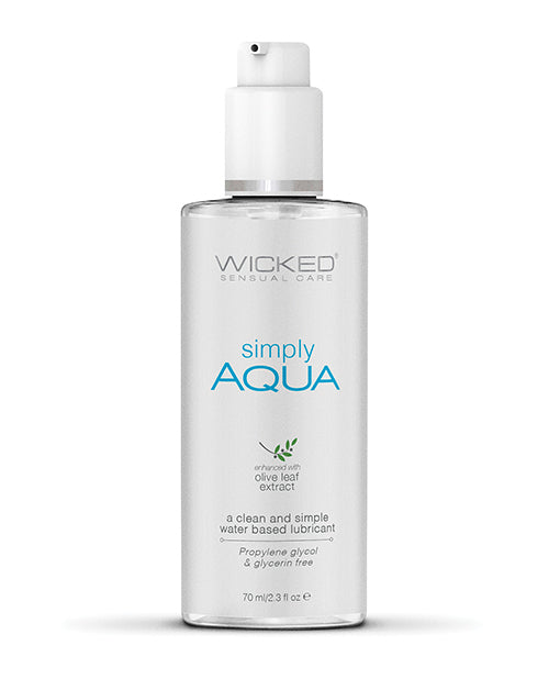 Simply Aqua  Wicked lubricant