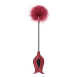Crop - Tickle & Spank Tulip Red Feather and Spanker