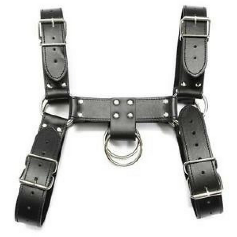 Chest Harness - Bulldog PVC Vegan Leather