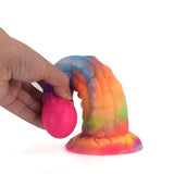 Rainbow Tower Luminous Dildo