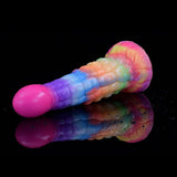 Rainbow Tower Luminous Dildo