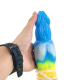 Alien Invasion Vibrate and Squirt Luminous Dildo