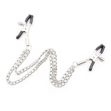 Double chain alligator nip clamps