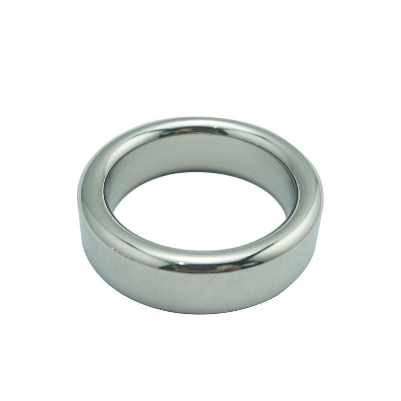 Penis Ring - Stainless Steel Cock Band, Wide Cockring (3 sizes)