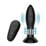 Body Safe Silicone anal plug vibrating and rimming 