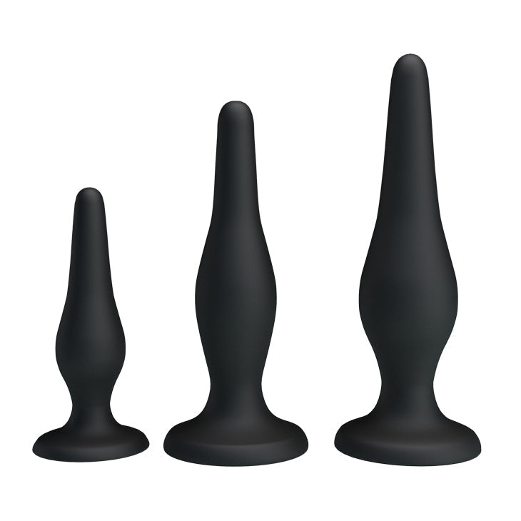Butt Plug Kit - Beginner's Anal Plug Kit