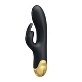 Vibrator - Rabbit style Super Soft Silicone - Dual Action Vibrator
