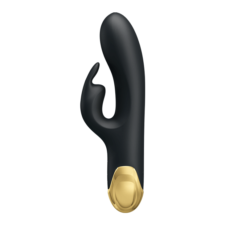 Vibrator - Rabbit style Super Soft Silicone - Dual Action Vibrator