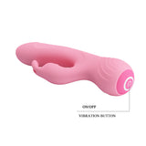 Vibrator - Rabbit Style Broderick Silicone Rechargeable