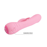 Vibrator - Rabbit Style Broderick Silicone Rechargeable
