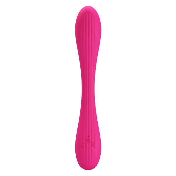 This bendable C-shaped vibrator has 12 functions