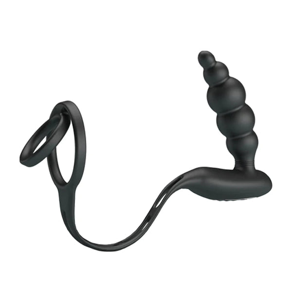 prostate massager vibrator with cockring 