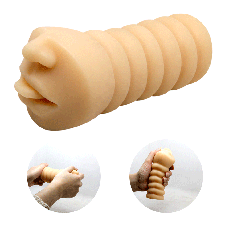 Male Masturbator Sleeve - Mouth - Crazy Bull Masturbator