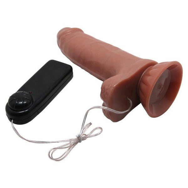 Vibrating Sliding Skin Dildo-Vibrators-The Love Zone