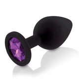 womens cute butt plug - gemstone butt plug