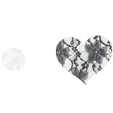 Heart sticker nipple