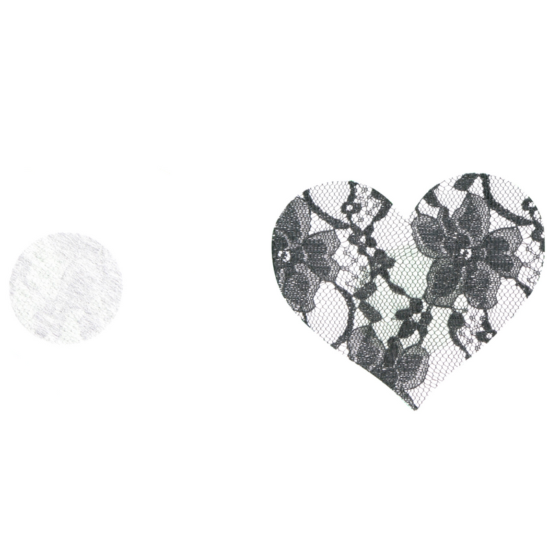 Heart sticker nipple