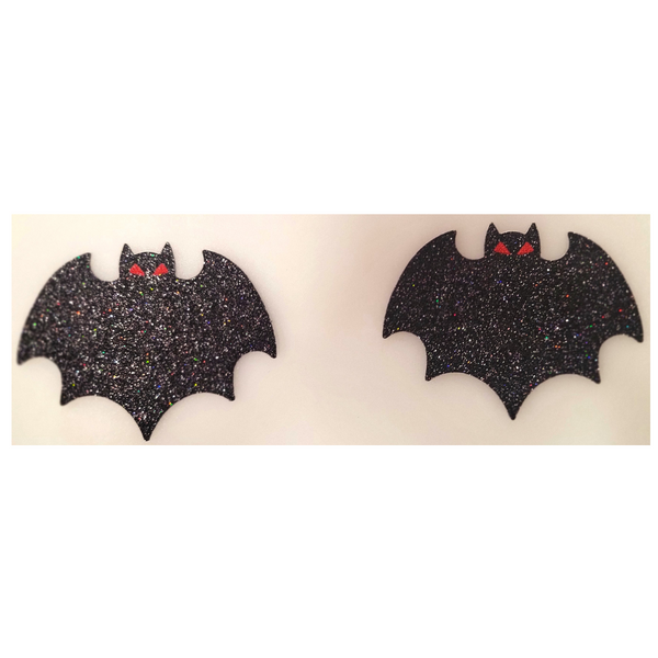 Bats Glitter Pasties 5pk