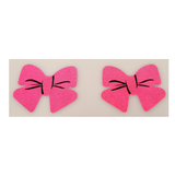 Pink Shiny Bows Pasties 5pk