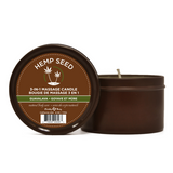 Massage - Earthly Body Soy & Hemp Massage Candle (6 scent options)