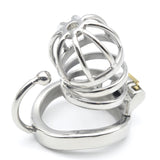 Chastity Cage with Ball Hook stainless steel shorty