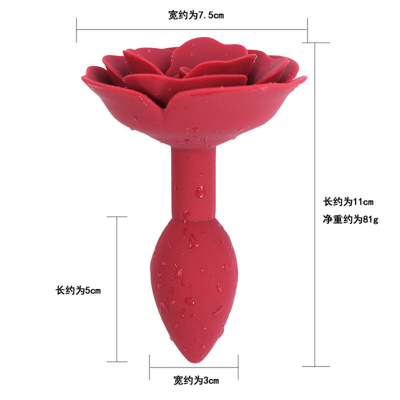 Flower Butt Plug (2 color options) S & G - TLZ Flower Butt Plug (2 color options) S & G - TLZ