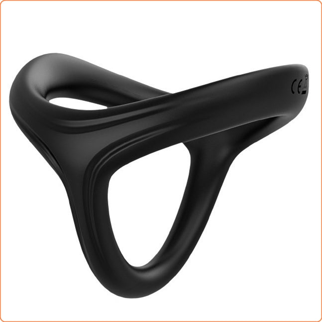 Comfortable stretchy erection ring