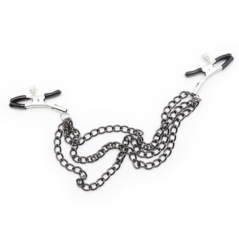 Nipple Clamps - Triple Chain Alligator Type Nipple Clamps