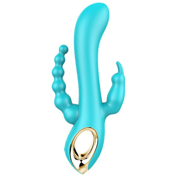 3 in 1 rabbit vibrator - Clitoral - G-spot and anal stimulation
