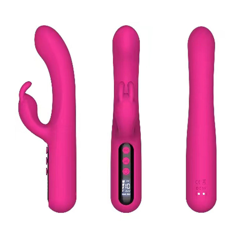 G-spot Rabbit Vibrator with LCD Display