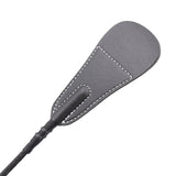 This 18" long crop is made of PVC and features a handle loop for easy grip. 