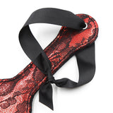 Paddle - Elegant Dual Sided Lace & Velveteen