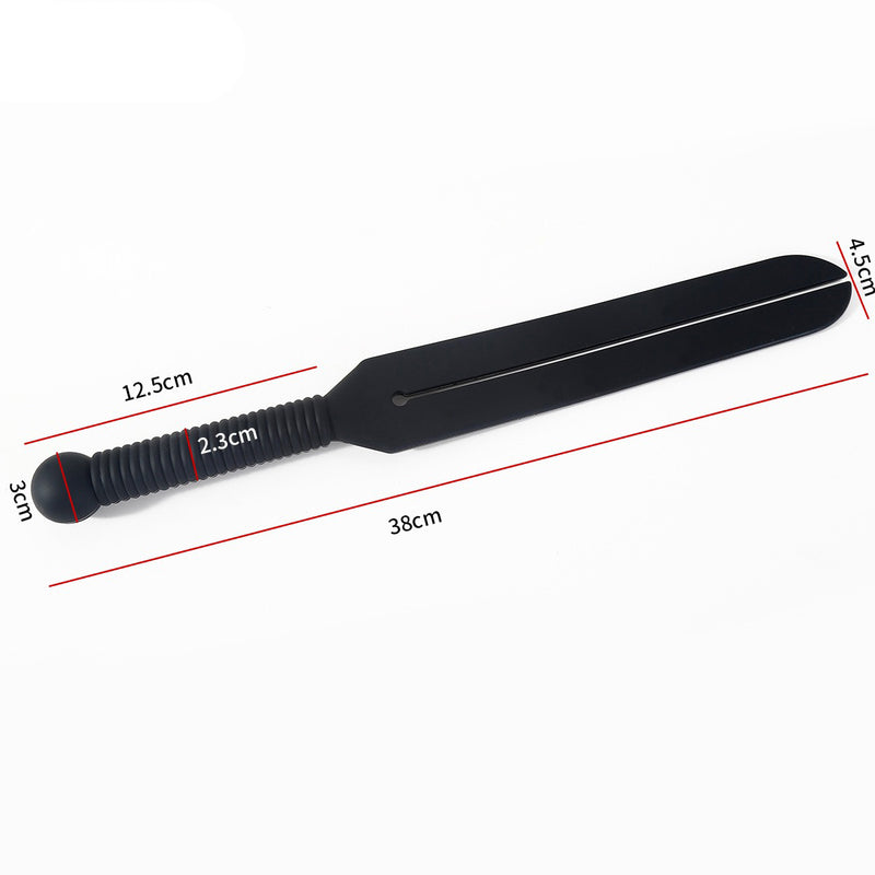 Split Tongue Silicone Paddle Devil Tongue Whip
