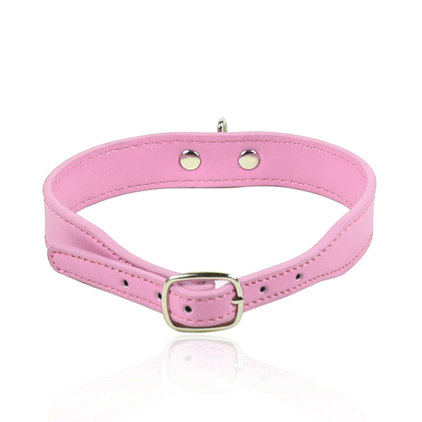 D Ring Collar Baby Pink