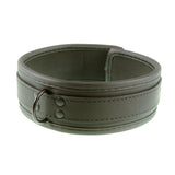 D Ring Neoprene Black Collar - The Love Zone