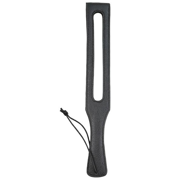Paddle - Leather Tawse Style Long with Slot hole-Fetish/Bondage-The Love Zone - sexpaddle