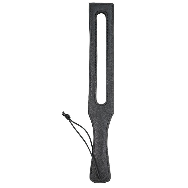Paddle - Leather Tawse Style Long with Slot hole-Fetish/Bondage-The Love Zone - sexpaddle