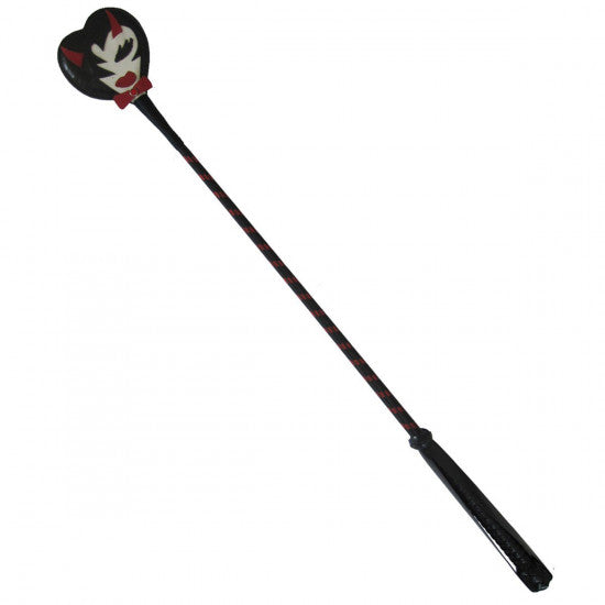 Crop - leather - 26" Winky Face Riding Crop