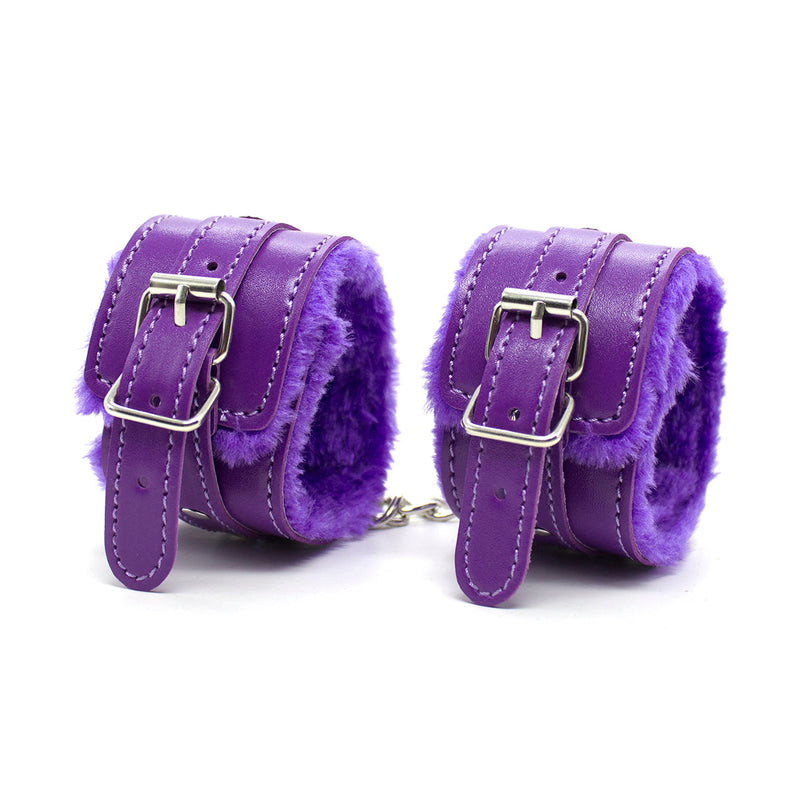Bondage Kit - Everything Bondage Kit 12 pcs. (Purple)-Cuffs & Handcuffs-The Love Zone - kinky cuffs