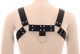 Vegan leather Men's Bulldog harness