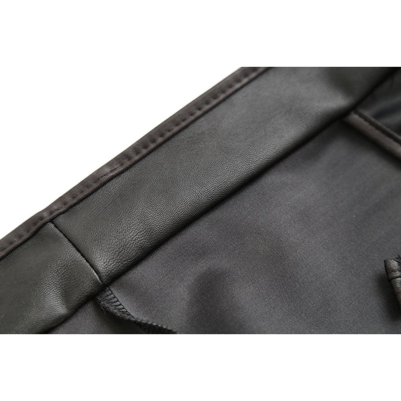 Skirt Open Back PVC Spanking Skirt-Actual Clothing Outerwear-The Love Zone