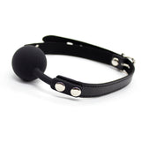 Durable Silicone ball gag with locking buckle
