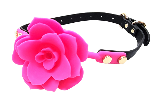 Rose Flower Ball Gag Silicone