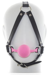Face harness ball gag