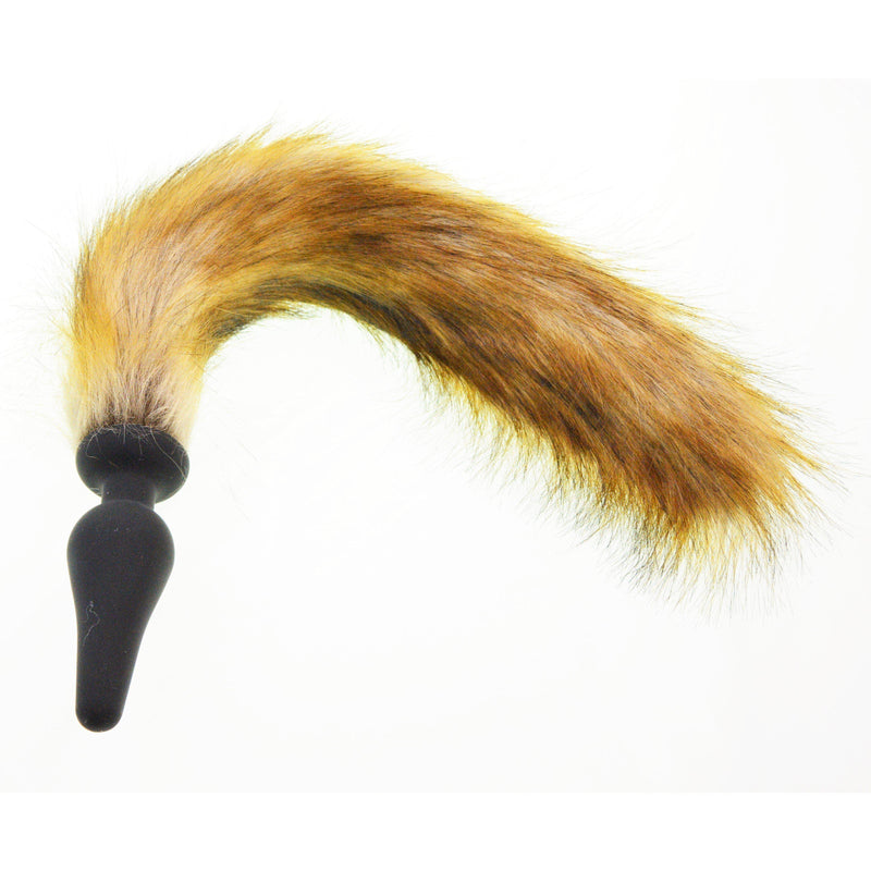 Butt Plug - Fox Tail plug Medium Silicone plug S & G - TLZ Butt Plug - Fox Tail plug Medium Silicone plug S & G - TLZ