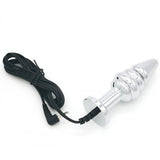 Electric Shock E-stim BiPolar Metal Small Anal Plug S & G - TLZ Electric Shock E-stim BiPolar Metal Small Anal Plug S & G - TLZ