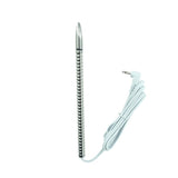 Electric Shock Urethral BiPolar e-stim Sound 8mm ribbed