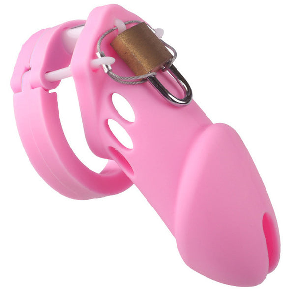 Silicone Male Chastity Cage