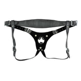 Strap On - Strap-on High Quality Leather Harness 2 Ring Leather-Fetish/Bondage-The Love Zone