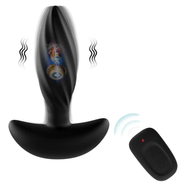 Beginner vibrating anal plug for first timer  